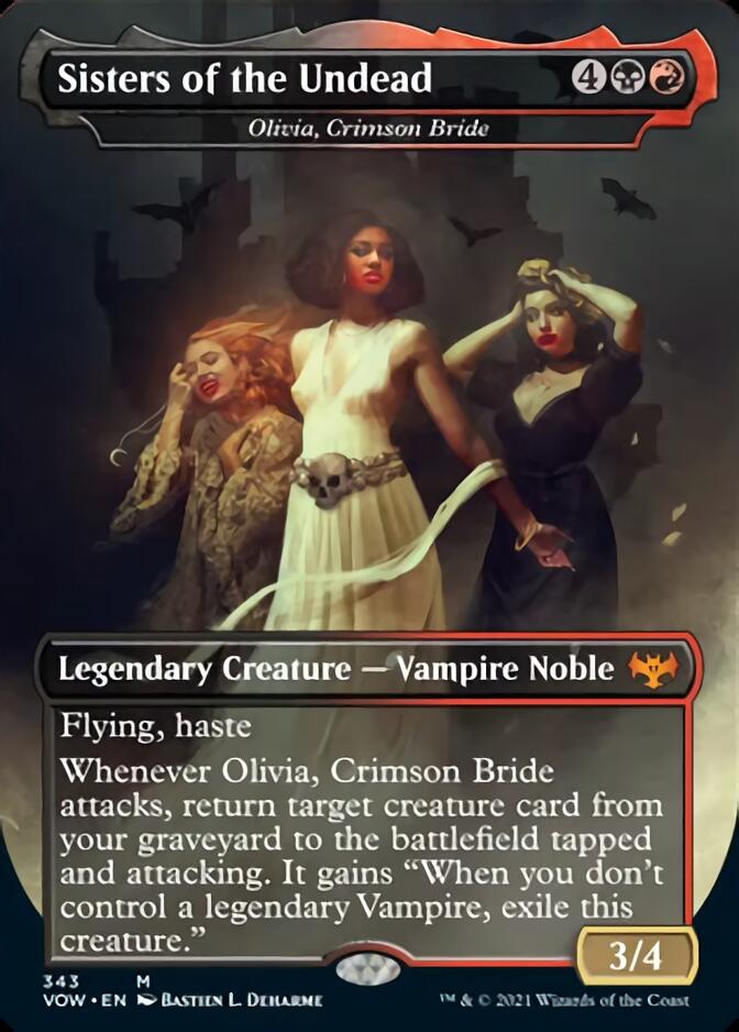 Olivia, Crimson Bride - Sisters of the Undead [Innistrad: Crimson Vow] | Gate City Games LLC