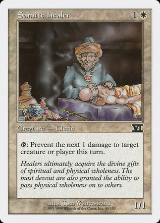 Samite Healer [Classic Sixth Edition] | Gate City Games LLC
