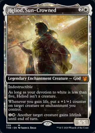Heliod, Sun-Crowned (Showcase) [Theros Beyond Death] | Gate City Games LLC