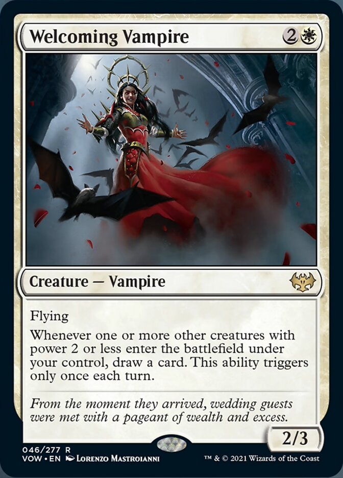 Welcoming Vampire [Innistrad: Crimson Vow] | Gate City Games LLC