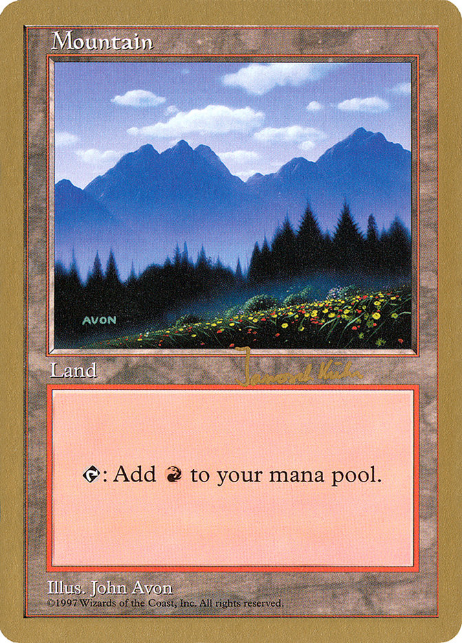 Mountain (jk445) (Janosch Kuhn) [World Championship Decks 1997] | Gate City Games LLC