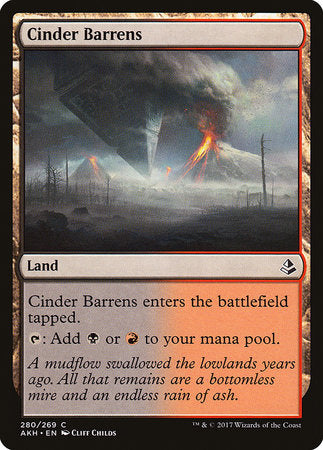 Cinder Barrens [Amonkhet] | Gate City Games LLC