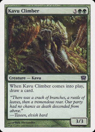 Kavu Climber [Ninth Edition] | Gate City Games LLC