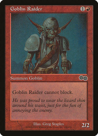 Goblin Raider [Urza's Saga] | Gate City Games LLC