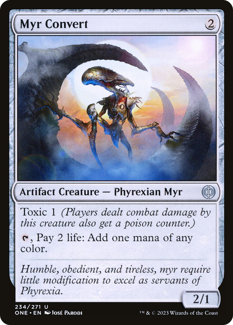 Myr Convert [Phyrexia: All Will Be One] | Gate City Games LLC