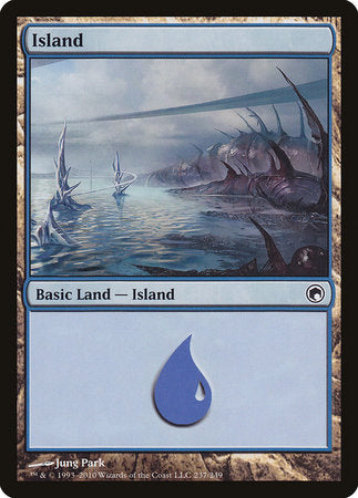 Island (237) [Scars of Mirrodin] | Gate City Games LLC