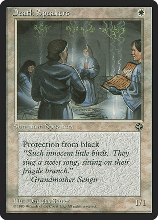Death Speakers [Homelands] | Gate City Games LLC