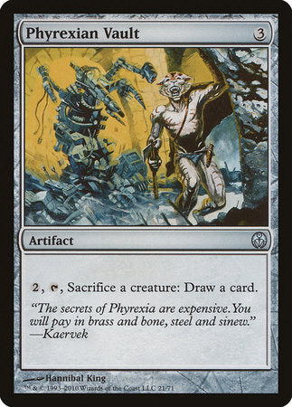 Phyrexian Vault [Duel Decks: Phyrexia vs. the Coalition] | Gate City Games LLC