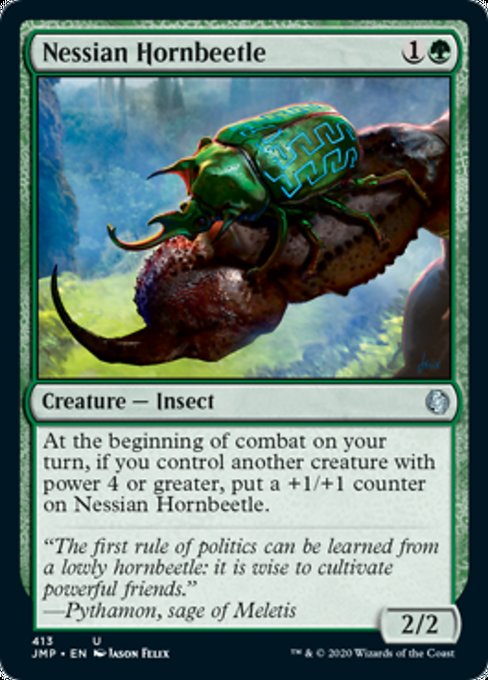 Nessian Hornbeetle [Jumpstart] | Gate City Games LLC