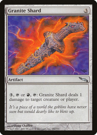 Granite Shard [Mirrodin] | Gate City Games LLC