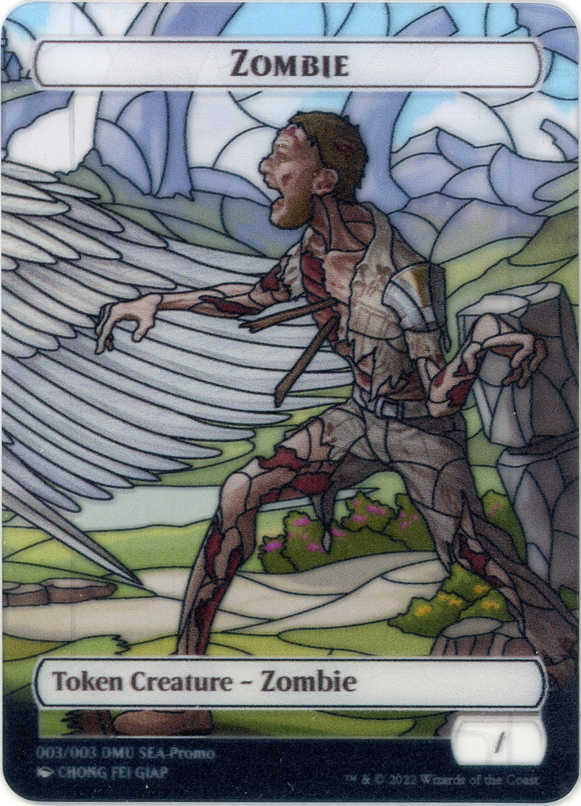 Zombie Token (SEA Exclusive) [Dominaria United Tokens] | Gate City Games LLC
