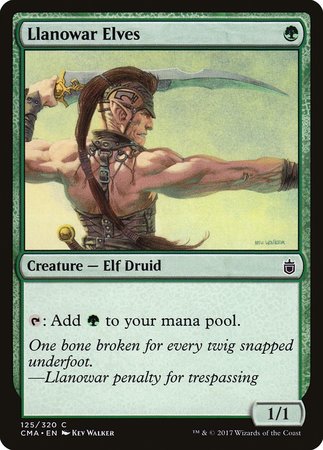 Llanowar Elves [Commander Anthology] | Gate City Games LLC