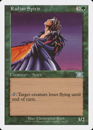 Radjan Spirit [Classic Sixth Edition] | Gate City Games LLC