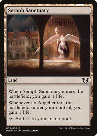 Seraph Sanctuary [Duel Decks: Blessed vs. Cursed] | Gate City Games LLC
