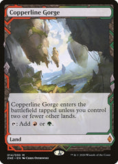 Copperline Gorge [Zendikar Rising Expeditions] | Gate City Games LLC