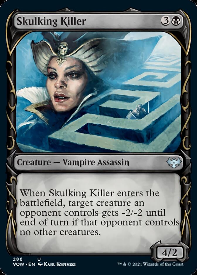 Skulking Killer (Showcase Fang Frame) [Innistrad: Crimson Vow] | Gate City Games LLC