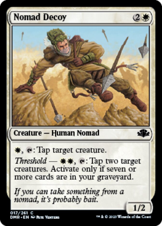 Nomad Decoy [Dominaria Remastered] | Gate City Games LLC