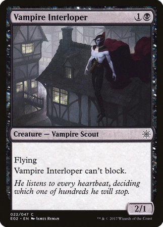 Vampire Interloper [Explorers of Ixalan] | Gate City Games LLC