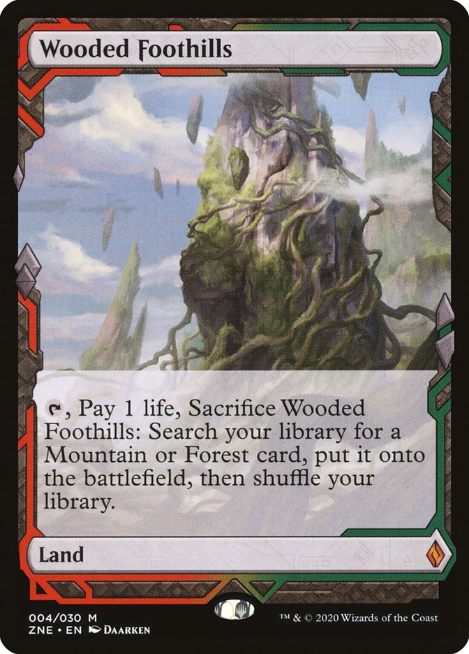 Wooded Foothills [Zendikar Rising Expeditions] | Gate City Games LLC