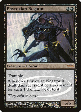 Phyrexian Negator [Judge Gift Cards 2004] | Gate City Games LLC