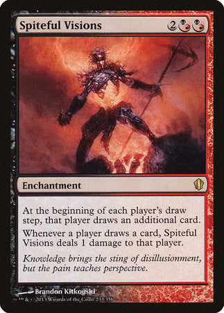 Spiteful Visions [Commander 2013] | Gate City Games LLC