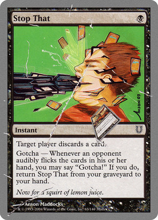 Stop That [Unhinged] | Gate City Games LLC