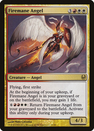 Firemane Angel [Duel Decks: Ajani vs. Nicol Bolas] | Gate City Games LLC