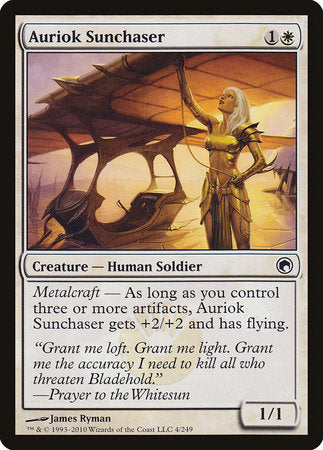 Auriok Sunchaser [Scars of Mirrodin] | Gate City Games LLC