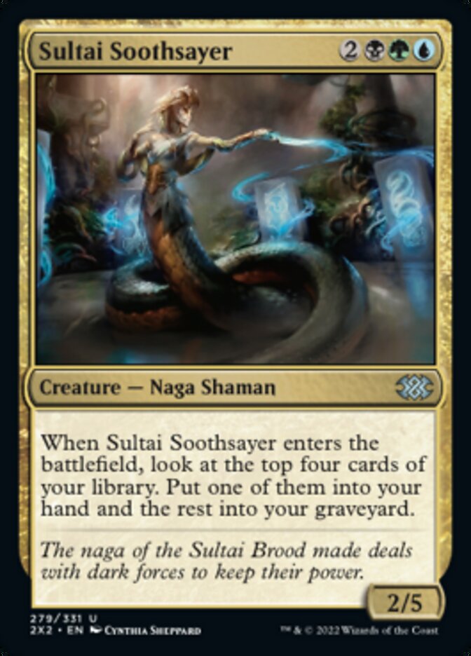 Sultai Soothsayer [Double Masters 2022] | Gate City Games LLC