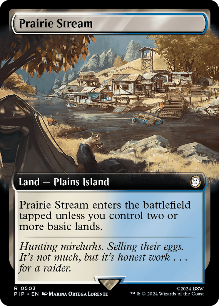 Prairie Stream (Extended Art) [Fallout] | Gate City Games LLC