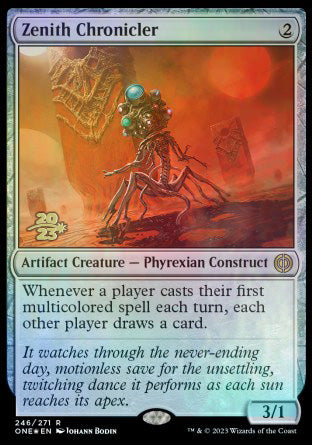 Zenith Chronicler [Phyrexia: All Will Be One Prerelease Promos] | Gate City Games LLC