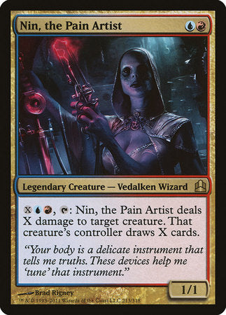 Nin, the Pain Artist [Commander 2011] | Gate City Games LLC