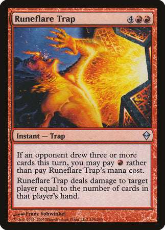 Runeflare Trap [Zendikar] | Gate City Games LLC