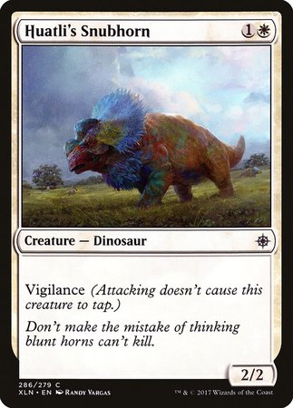 Huatli's Snubhorn [Ixalan] | Gate City Games LLC