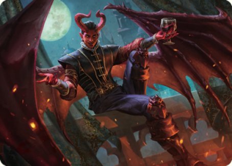 Raphael, Fiendish Savior Art Card (40) [Commander Legends: Battle for Baldur's Gate Art Series] | Gate City Games LLC