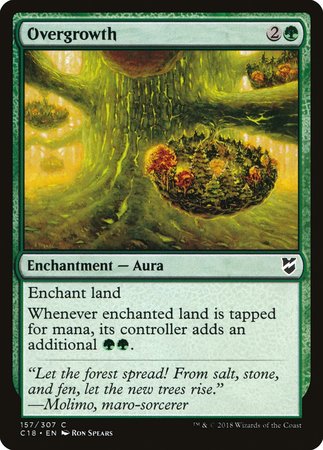 Overgrowth [Commander 2018] | Gate City Games LLC