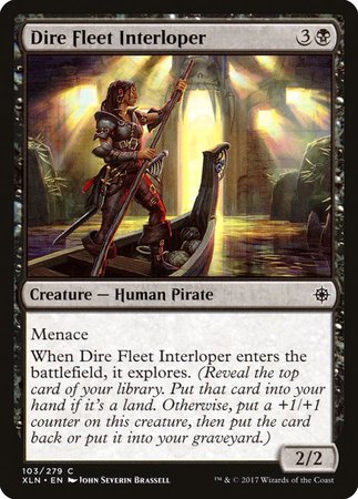 Dire Fleet Interloper [Ixalan] | Gate City Games LLC