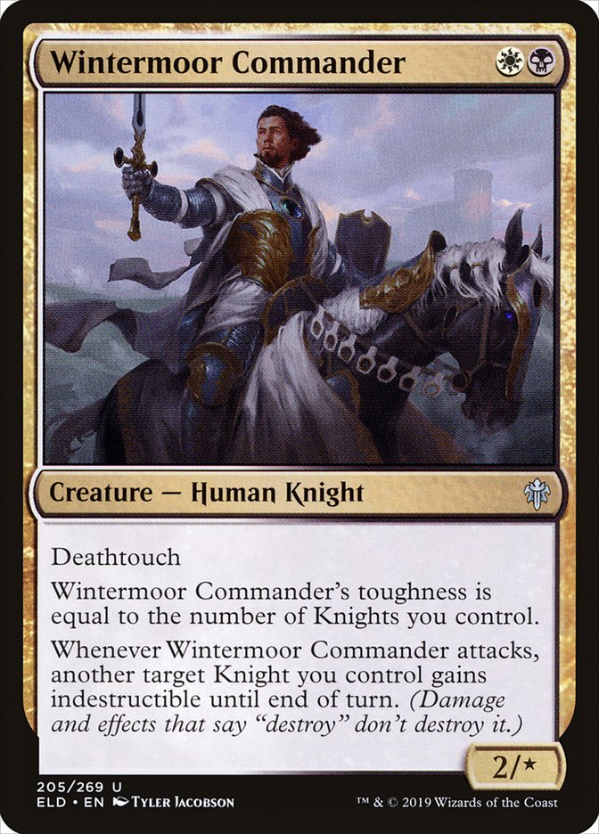 Wintermoor Commander [Throne of Eldraine] | Gate City Games LLC