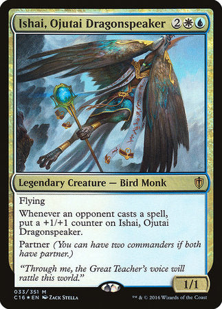 Ishai, Ojutai Dragonspeaker [Commander 2016] | Gate City Games LLC