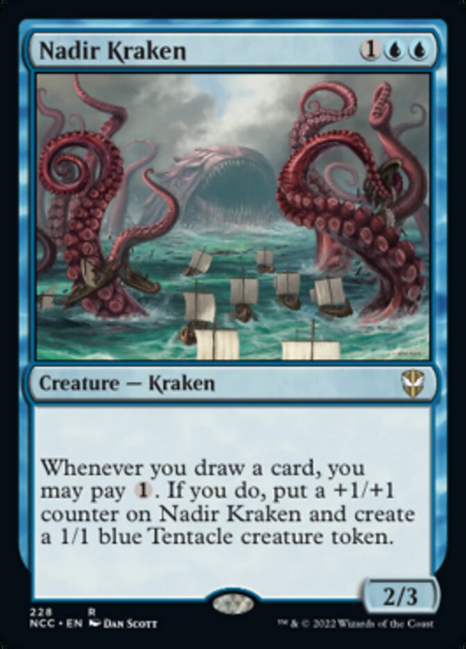 Nadir Kraken [Streets of New Capenna Commander] | Gate City Games LLC