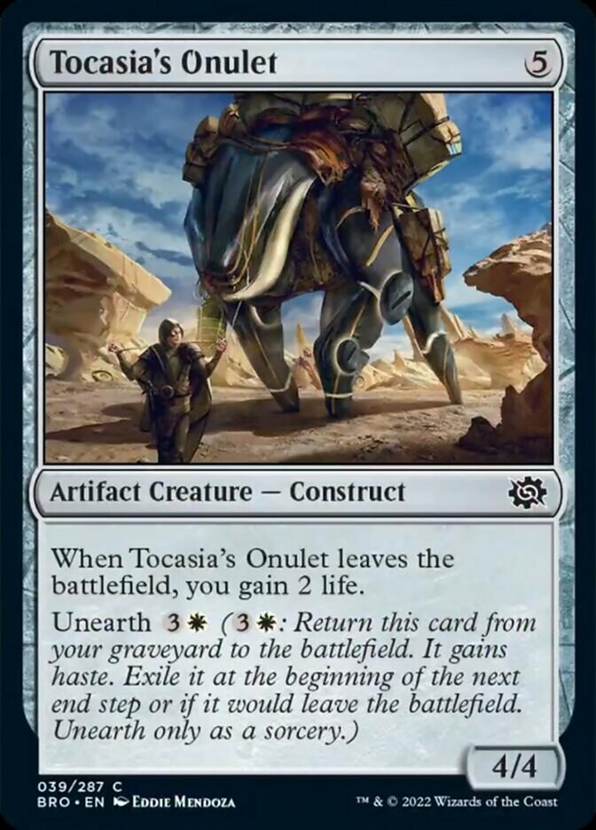 Tocasia's Onulet [The Brothers' War] | Gate City Games LLC