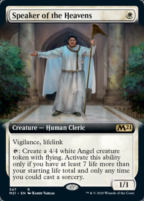 Speaker of the Heavens (Extended Art) [Core Set 2021] | Gate City Games LLC
