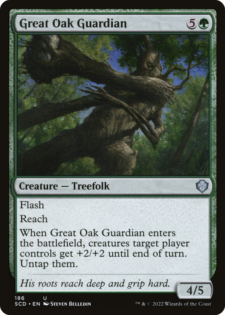 Great Oak Guardian [Starter Commander Decks] | Gate City Games LLC