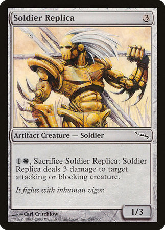 Soldier Replica [Mirrodin] | Gate City Games LLC