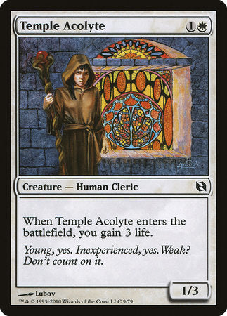 Temple Acolyte [Duel Decks: Elspeth vs. Tezzeret] | Gate City Games LLC