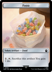 Alien // Food (0025) Double-Sided Token [Doctor Who Tokens] | Gate City Games LLC