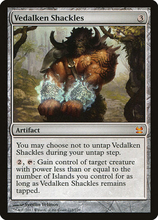 Vedalken Shackles [Modern Masters] | Gate City Games LLC