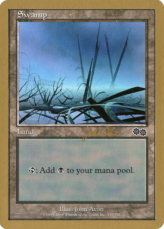 Swamp (js339) (Jakub Slemr) [World Championship Decks 1999] | Gate City Games LLC