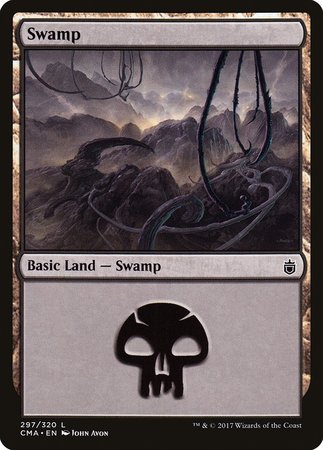 Swamp (297) [Commander Anthology] | Gate City Games LLC