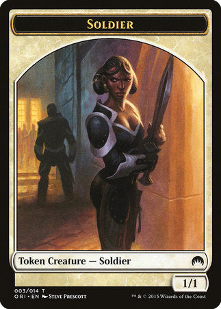 Soldier Token [Magic Origins Tokens] | Gate City Games LLC